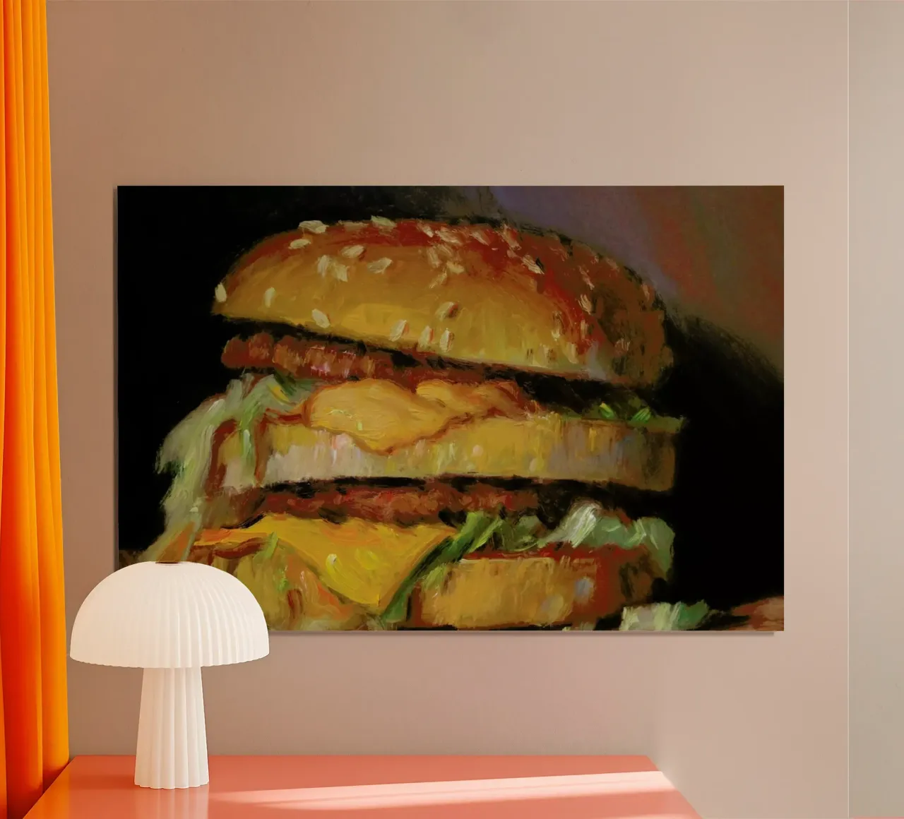 Big Mac carta hahnemühle da Noah Verrier