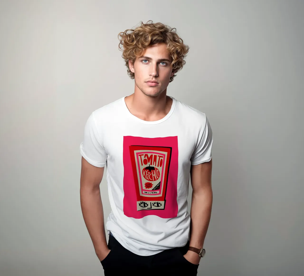 Tomato Ketchup t-shirt da Fox & Velvet
