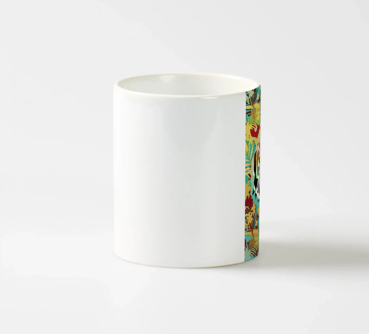 Tiger 2 ceramic mug by Ali Gulec