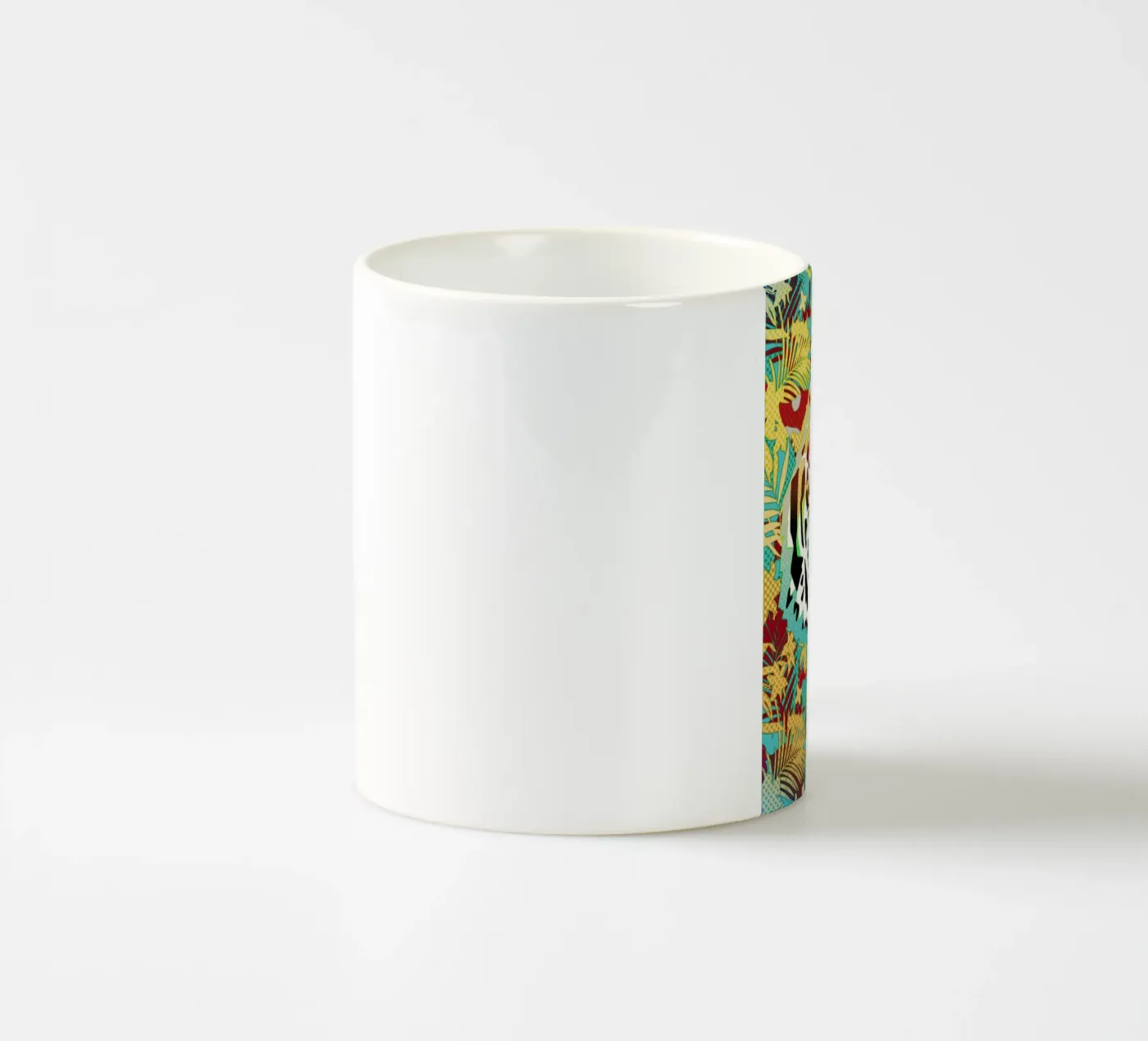 Tiger 2 ceramic mug by Ali Gulec