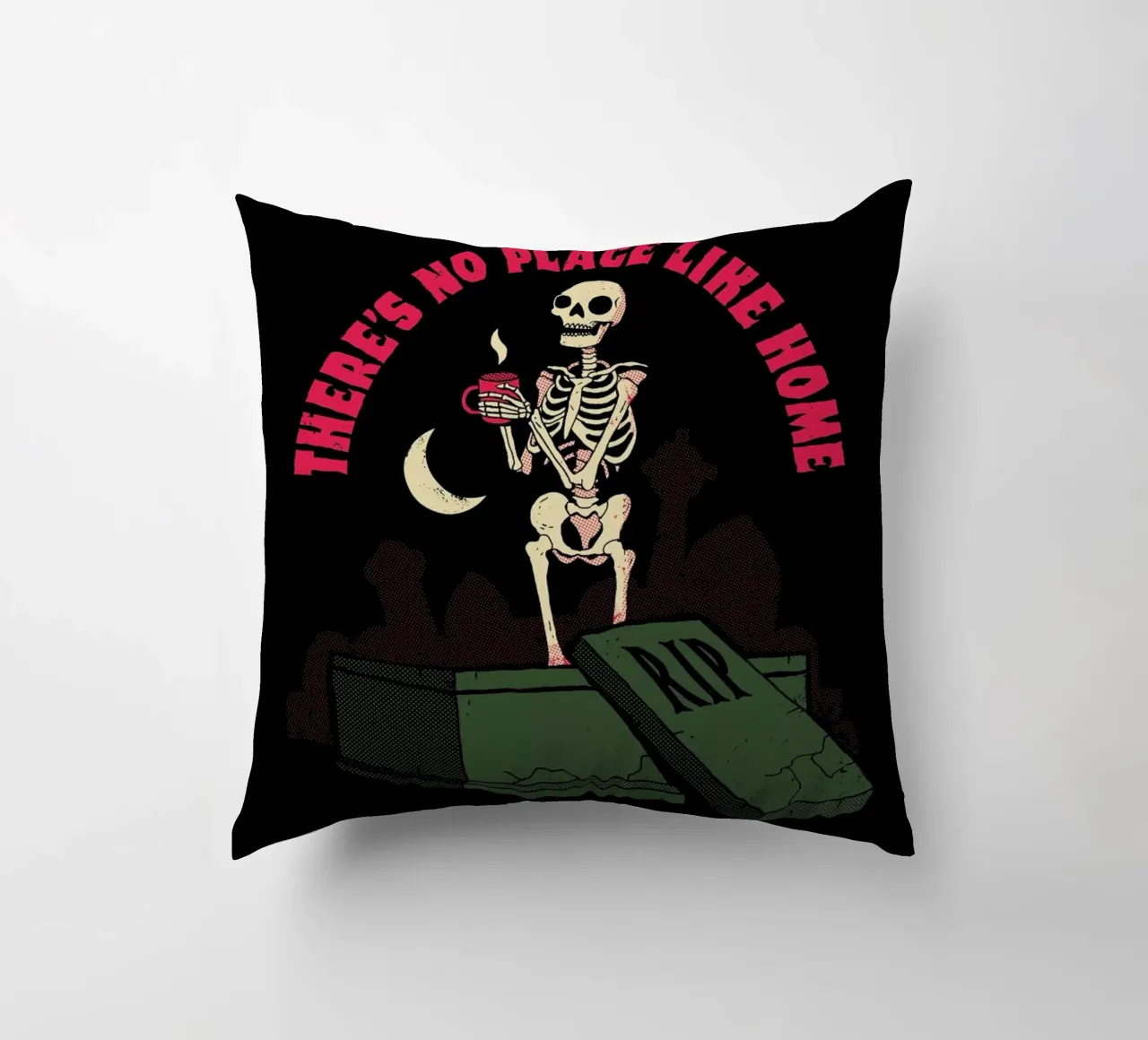 No Place Like Home cuscino da DinoMike