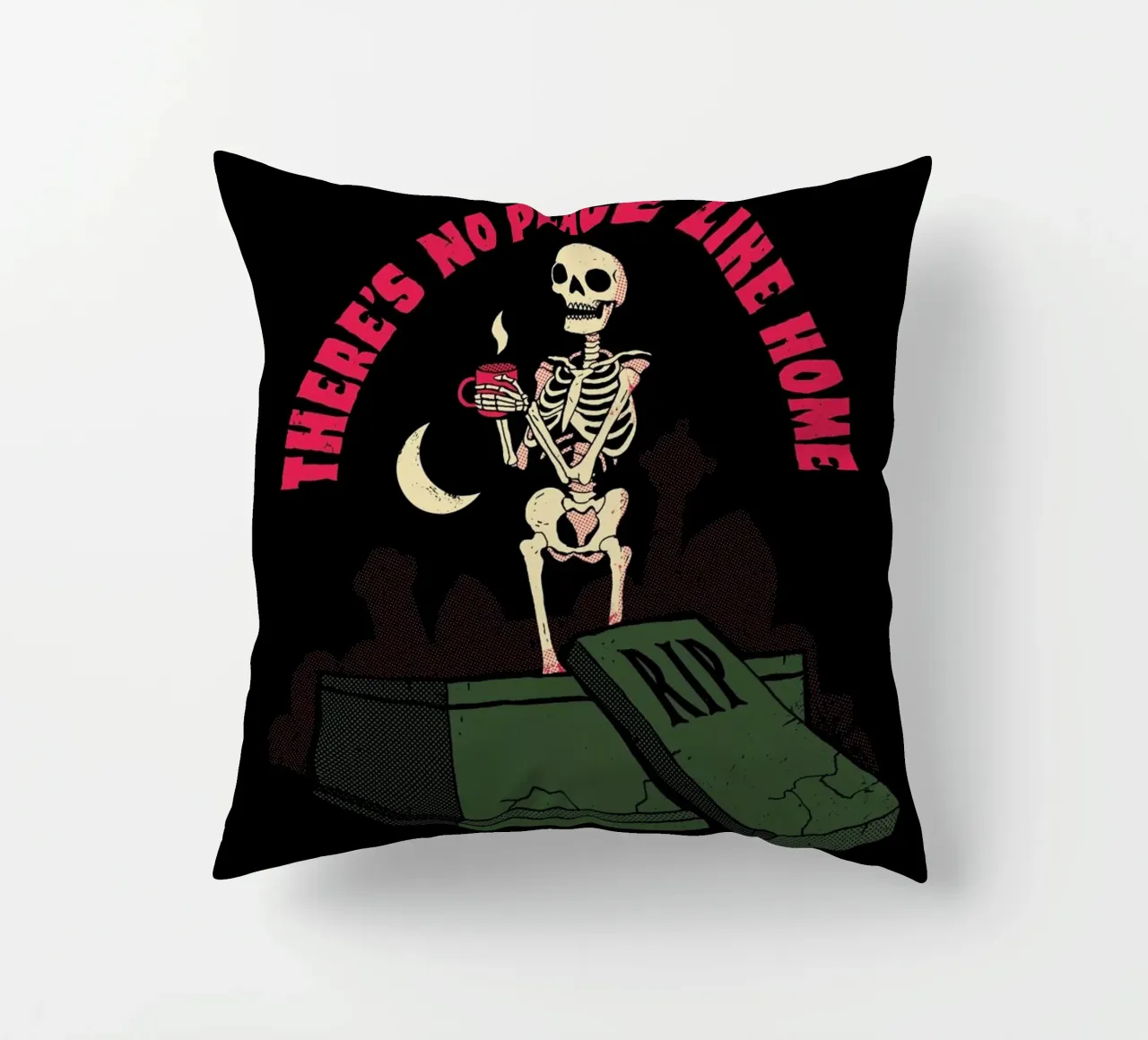 No Place Like Home cuscino da DinoMike