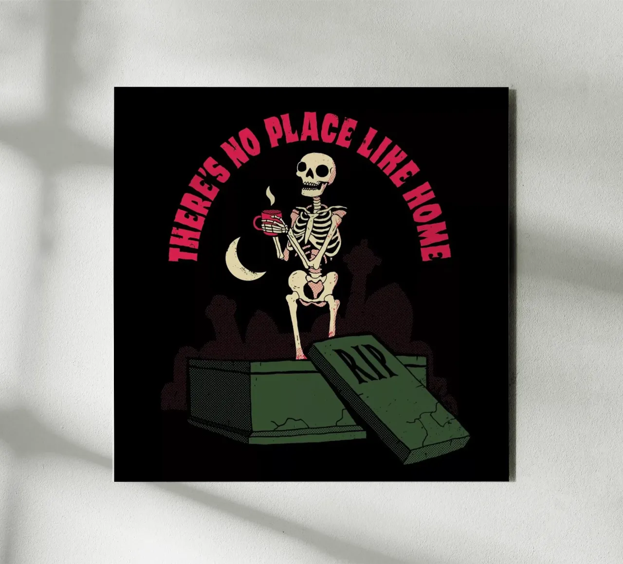 No Place Like Home alluminio dibond da DinoMike