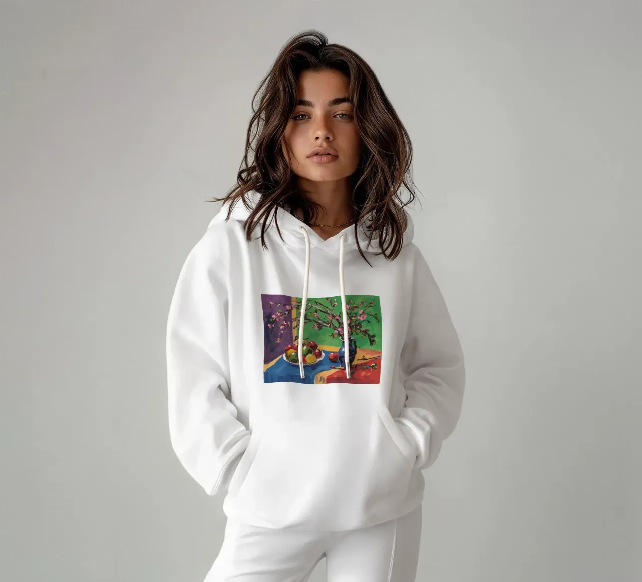 Vitalidad de Spring Branch sudadera con capucha de Radiance Landscape