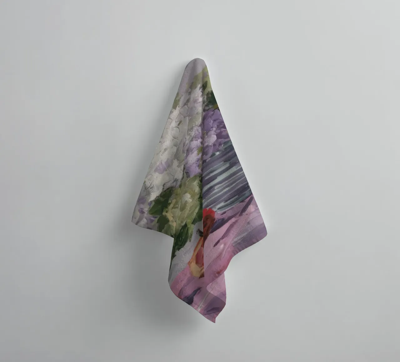 Hydrangea Apple Stillness towel by Lush Essence
