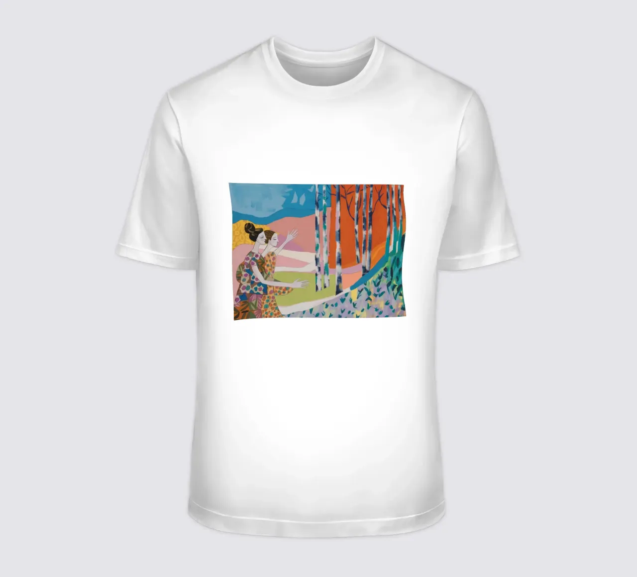 Balletto Grove a righe t-shirt da Vivid Reverie