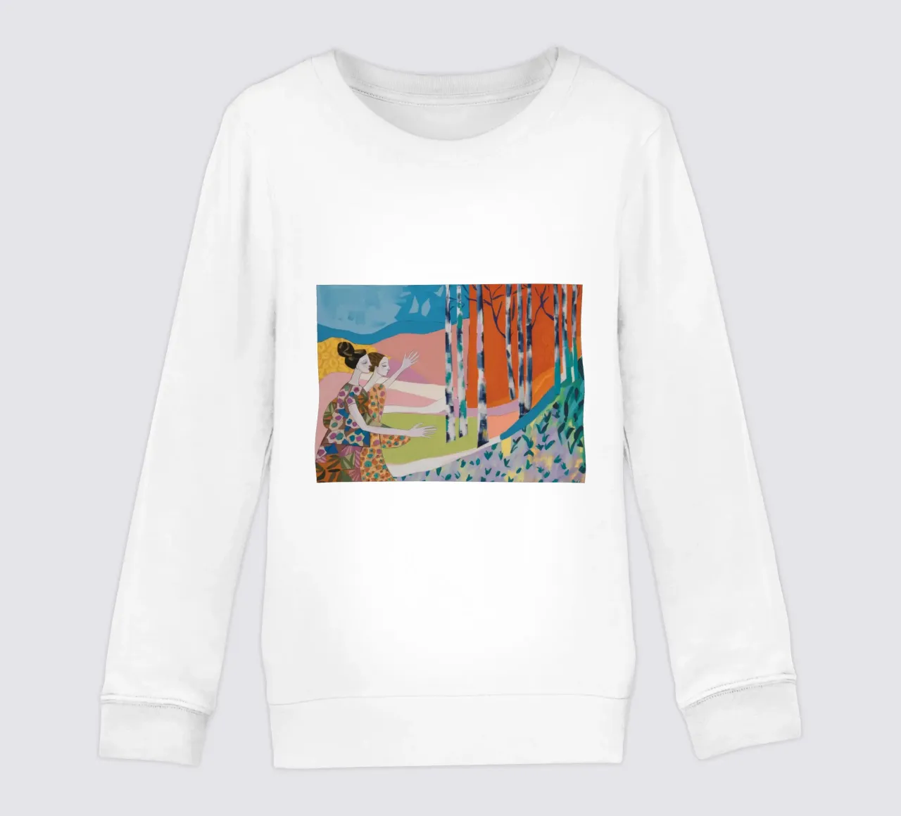 Balletto Grove a righe felpa bambino da Vivid Reverie