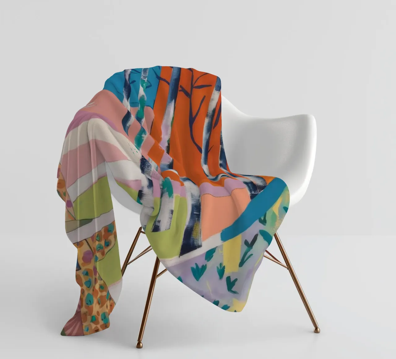 Balletto Grove a righe coperta in pile da Vivid Reverie