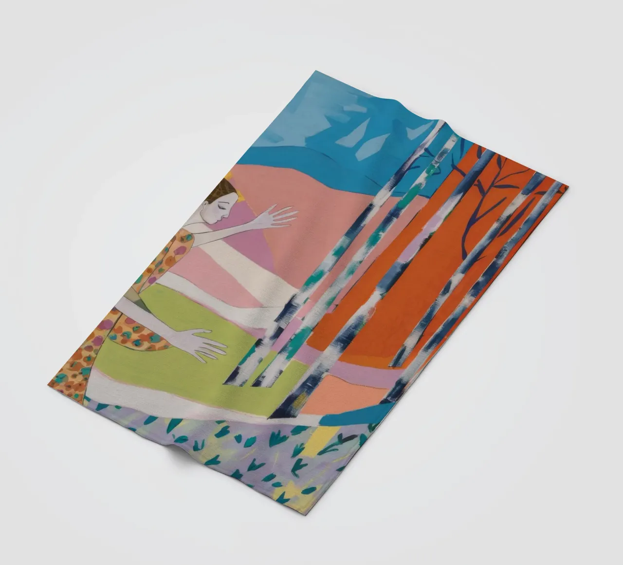 Balletto Grove a righe coperta in pile da Vivid Reverie