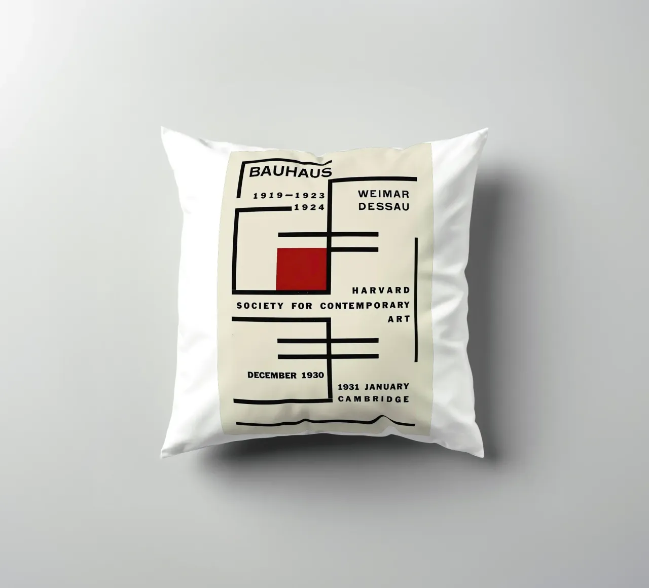 Bauhaus decorative cushion by Brooke