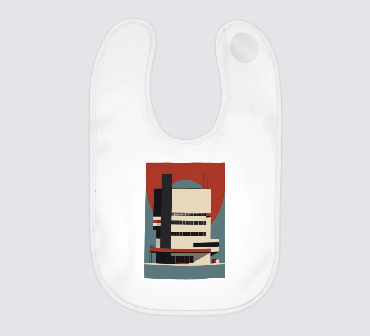Bauhaus baby bib by Brooke