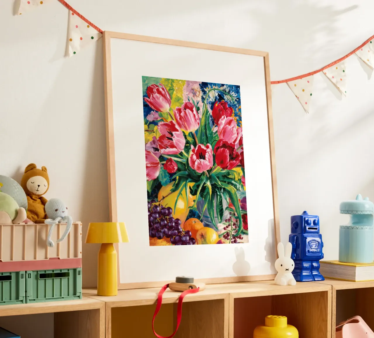 Festa dei tulipani poster da Lush Essence