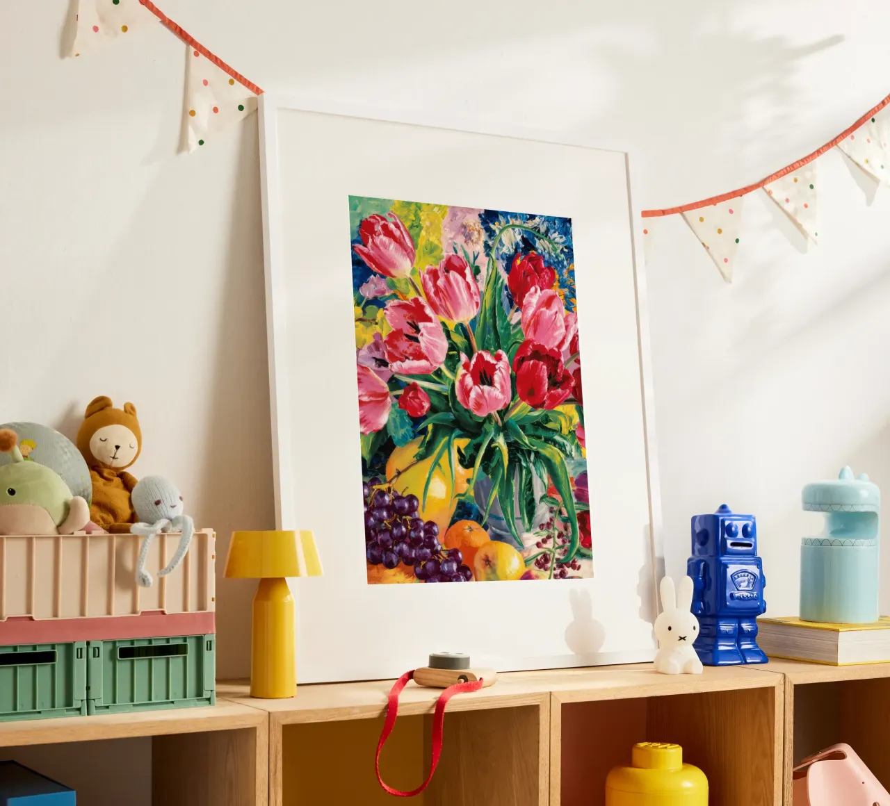Festa dei tulipani poster da Lush Essence