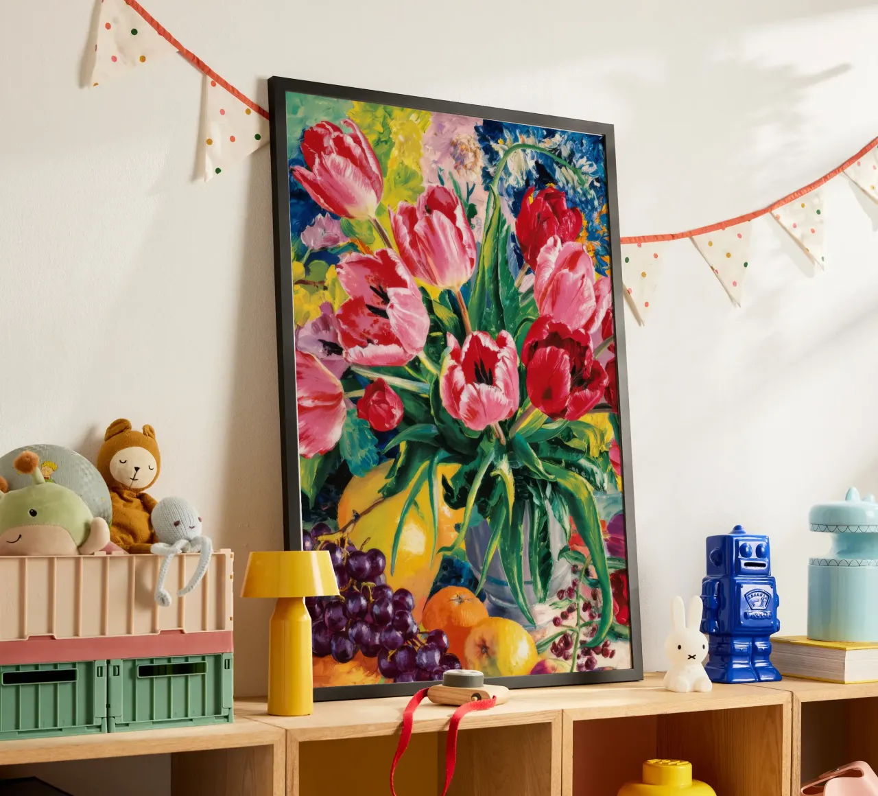 Festa dei tulipani poster da Lush Essence