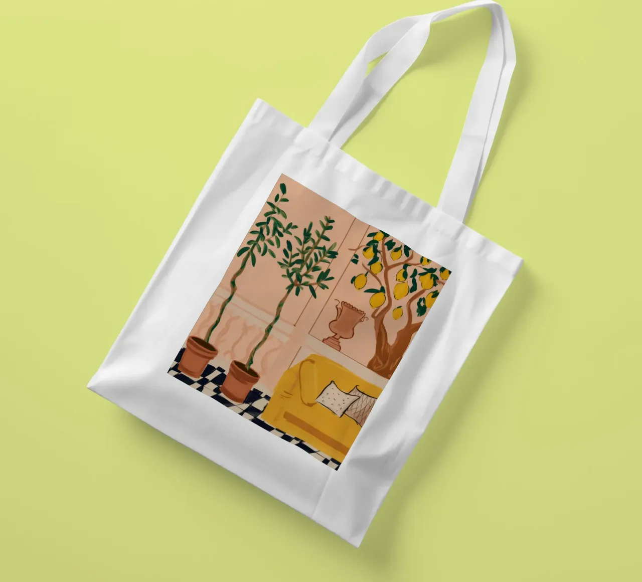 Lemon Tree Living borsa in juta da Moonlite Desire