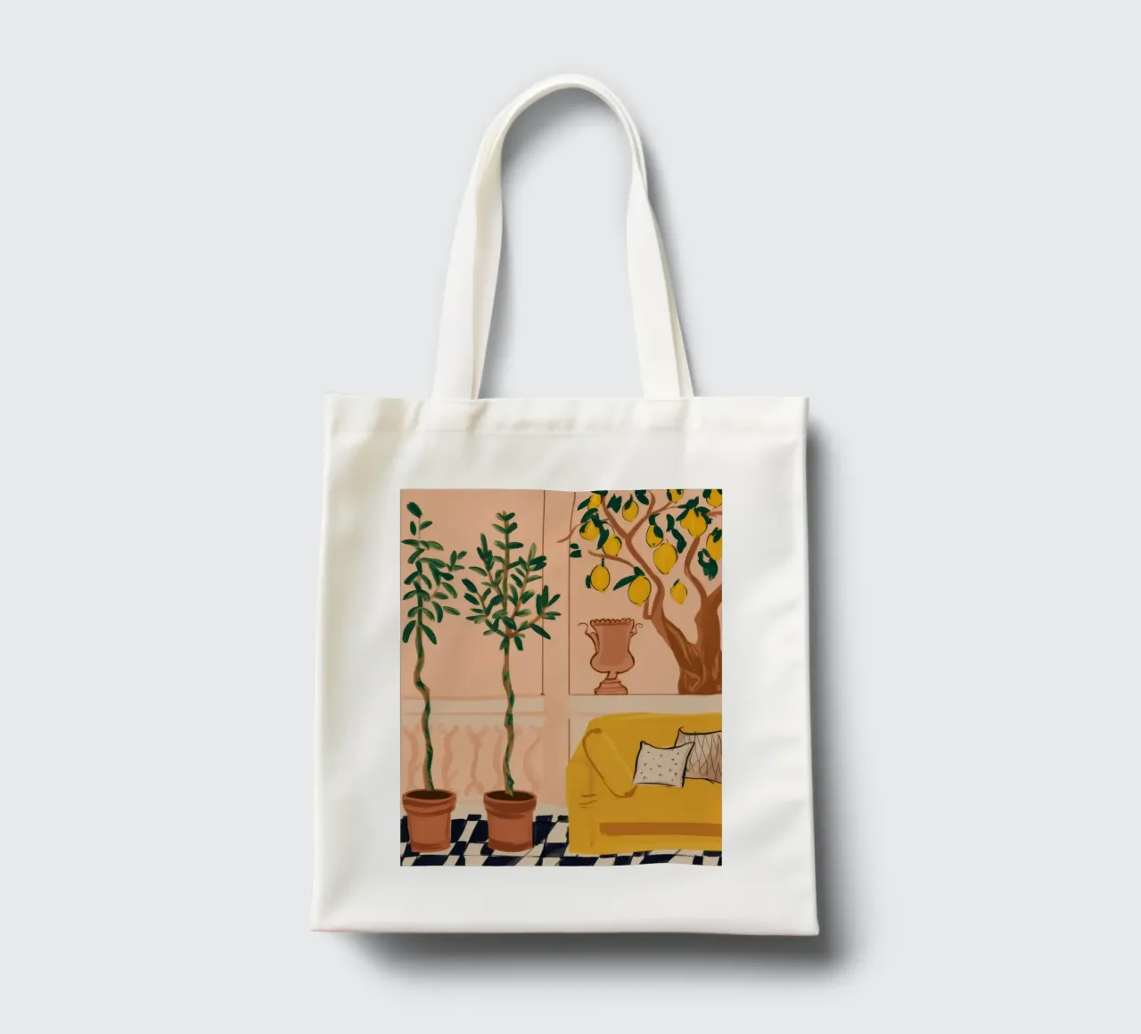 Lemon Tree Living borsa in juta da Moonlite Desire