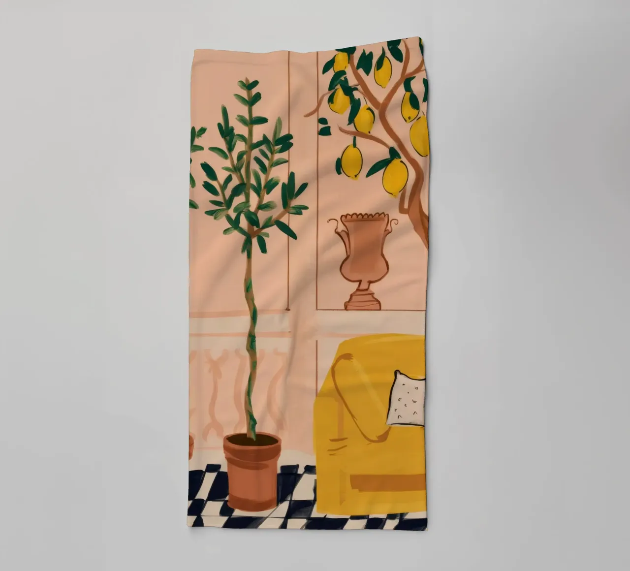 Lemon Tree Living asciugamano da bagno da Moonlite Desire