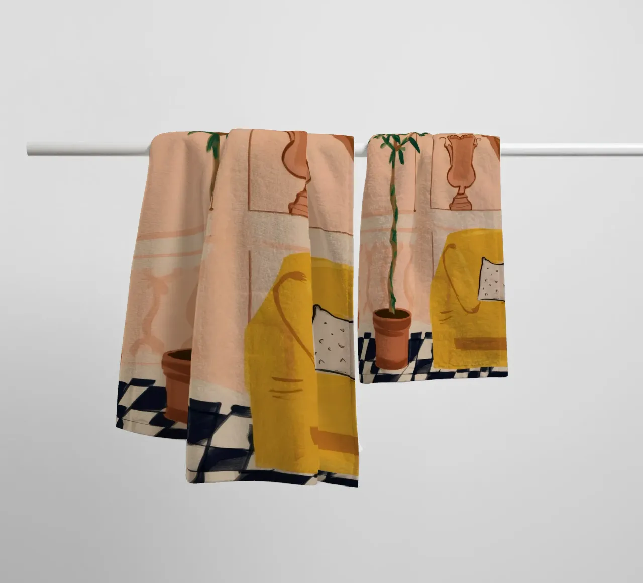 Lemon Tree Living asciugamano da bagno da Moonlite Desire