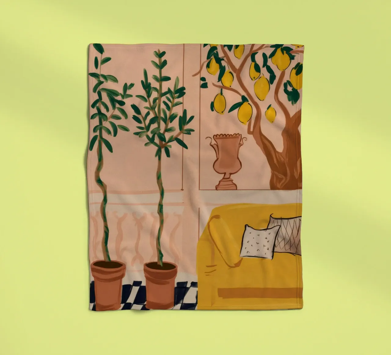 Lemon Tree Living coperta in pile da Moonlite Desire