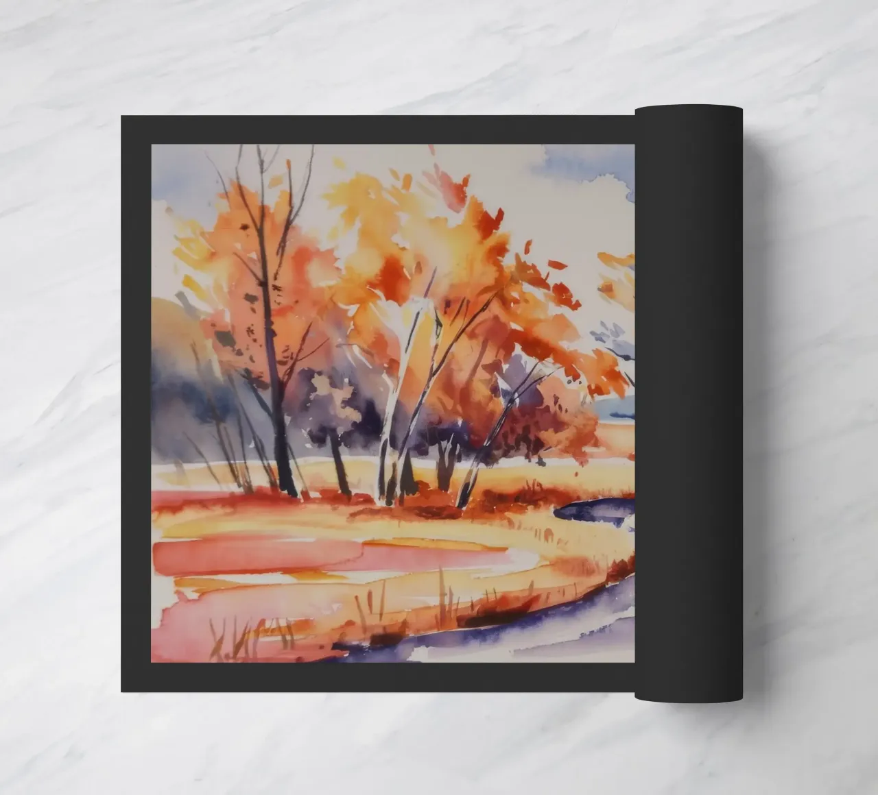 Ansa del fiume d'autunno zerbino da Lush Essence