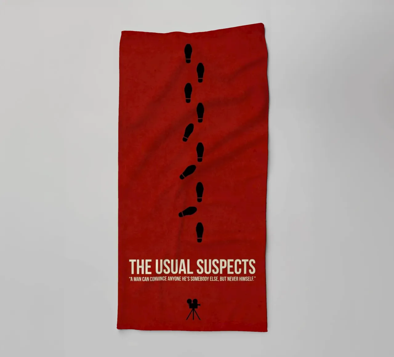 The Usual Suspects asciugamano da bagno da Naxart