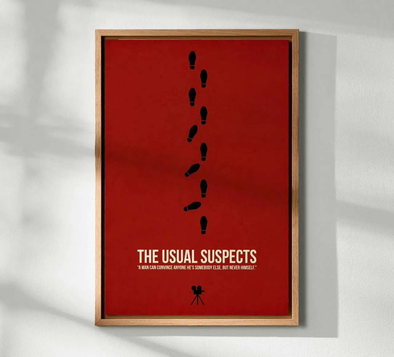 The Usual Suspects canvas met Baklijst van Naxart