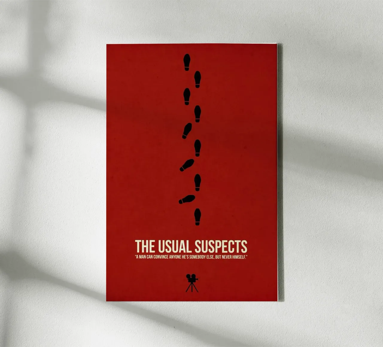 The Usual Suspects canvas met Baklijst van Naxart