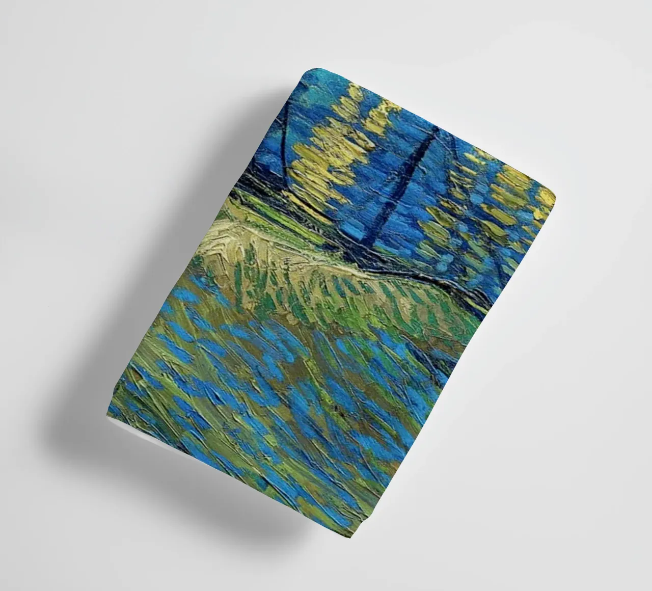 Notte stellata sul Rodano - Vincent van Gogh asciugamano da bagno da Sylviepaint