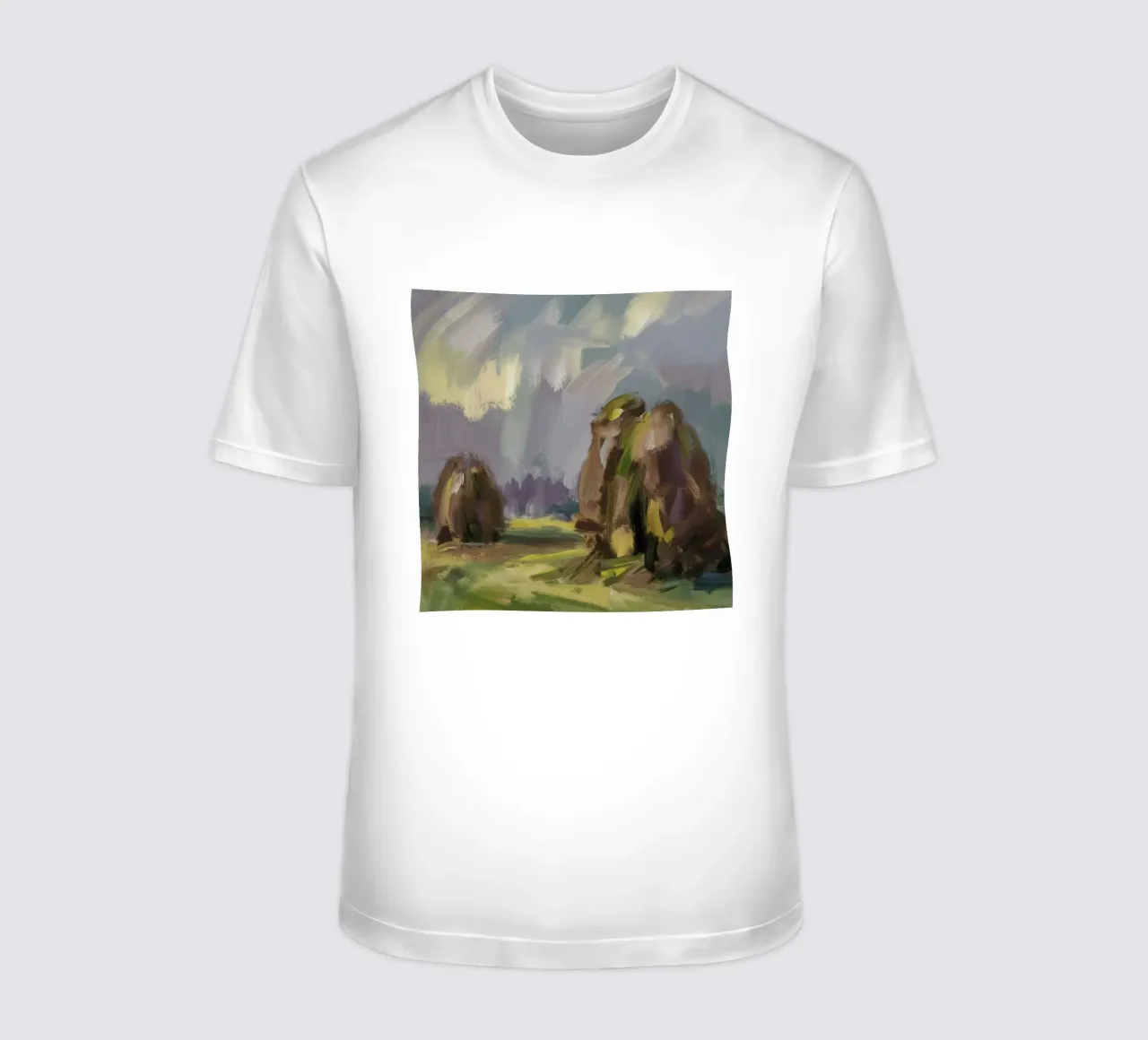 Balle di fieno Twilight t-shirt da Radiance Landscape