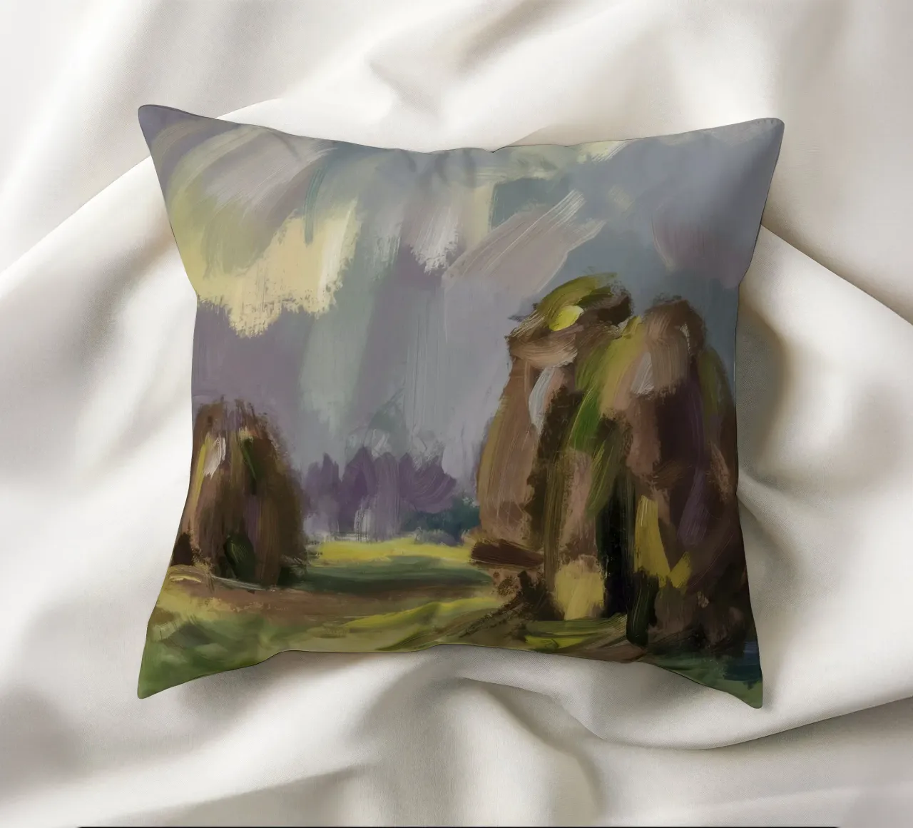 Balle di fieno Twilight cuscino da Radiance Landscape