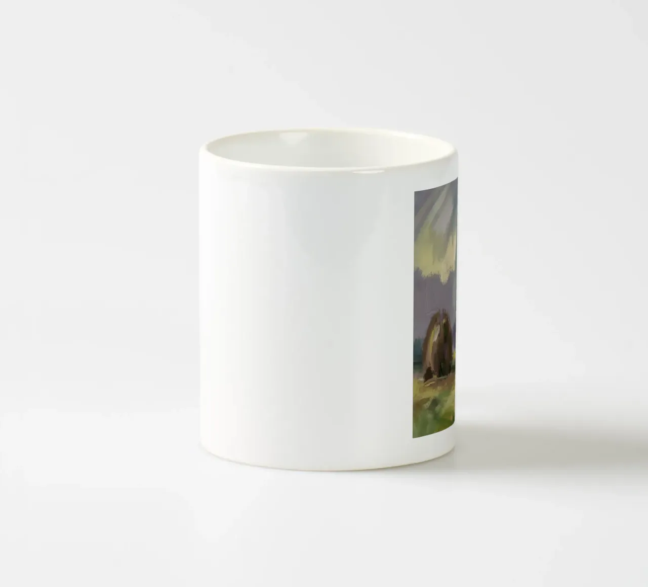Balle di fieno Twilight tazza in ceramica da Radiance Landscape
