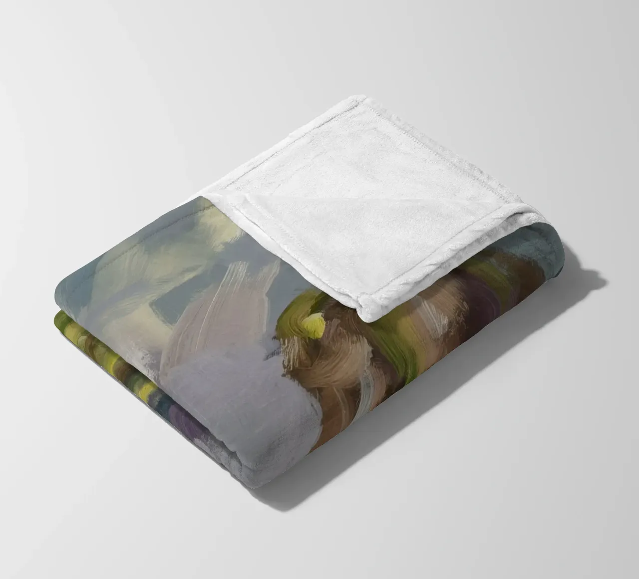 Balle di fieno Twilight coperta in pile da Radiance Landscape
