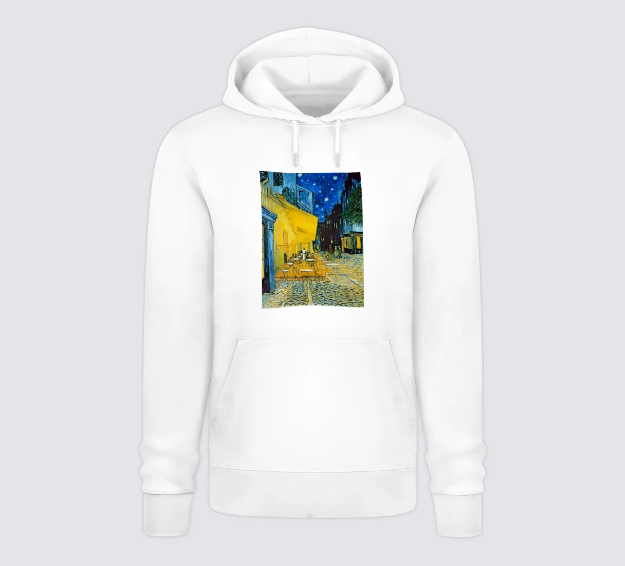 Terrazza di un caffè di notte - Vincent van Gogh felpa con cappuccio da Sylviepaint