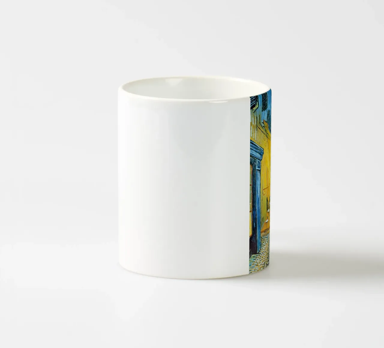 Terrazza di un caffè di notte - Vincent van Gogh tazza in ceramica da Sylviepaint