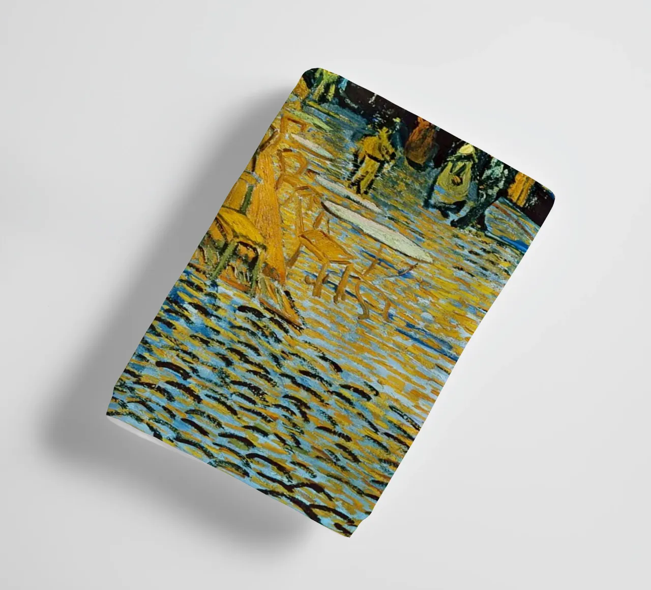 Terrazza di un caffè di notte - Vincent van Gogh asciugamano da bagno da Sylviepaint
