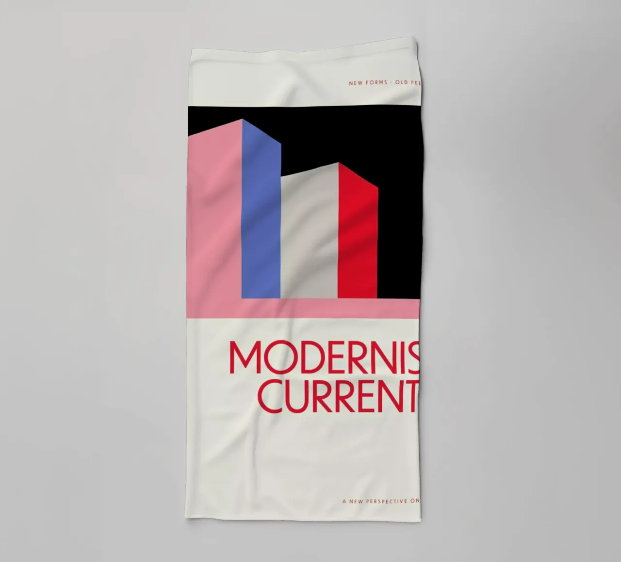 Modernist Currents 9 asciugamano da bagno da Studio One