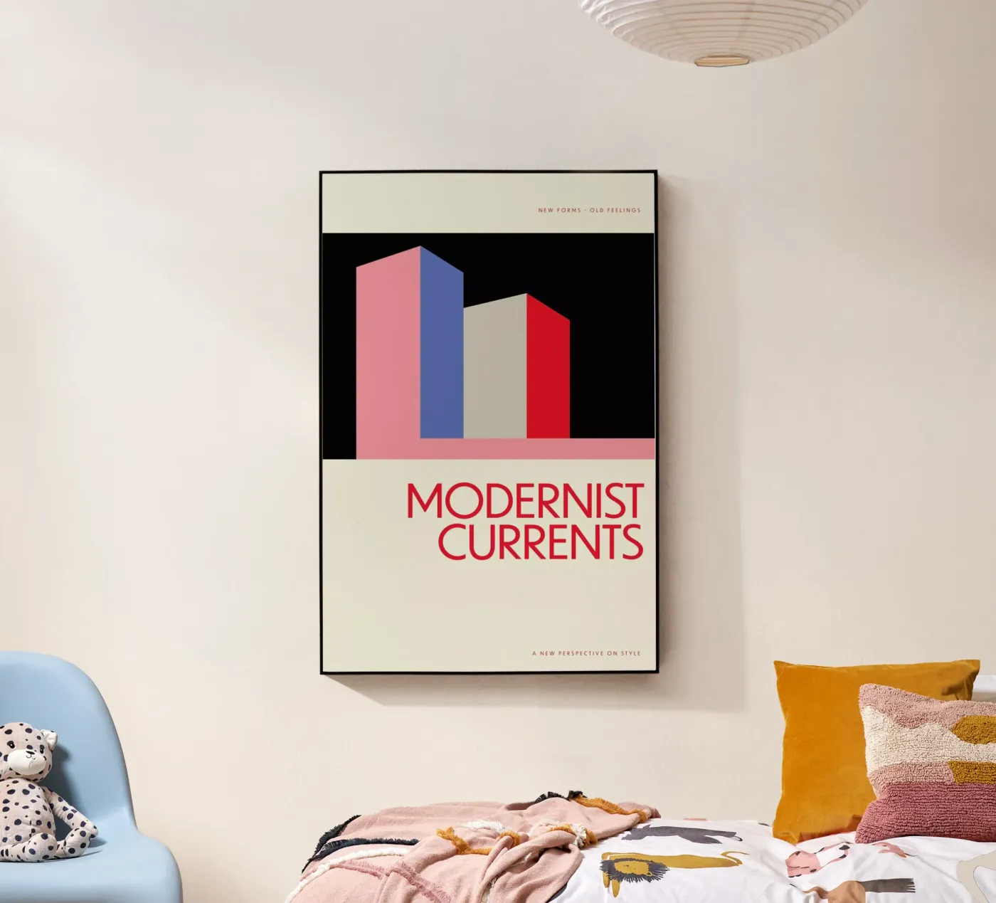 Modernist Currents 9 acrylic glass by Studio One
