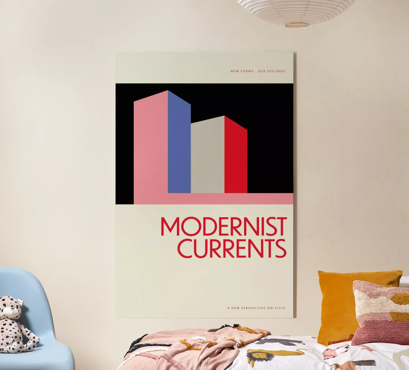 Modernist Currents 9 acrylic glass by Studio One