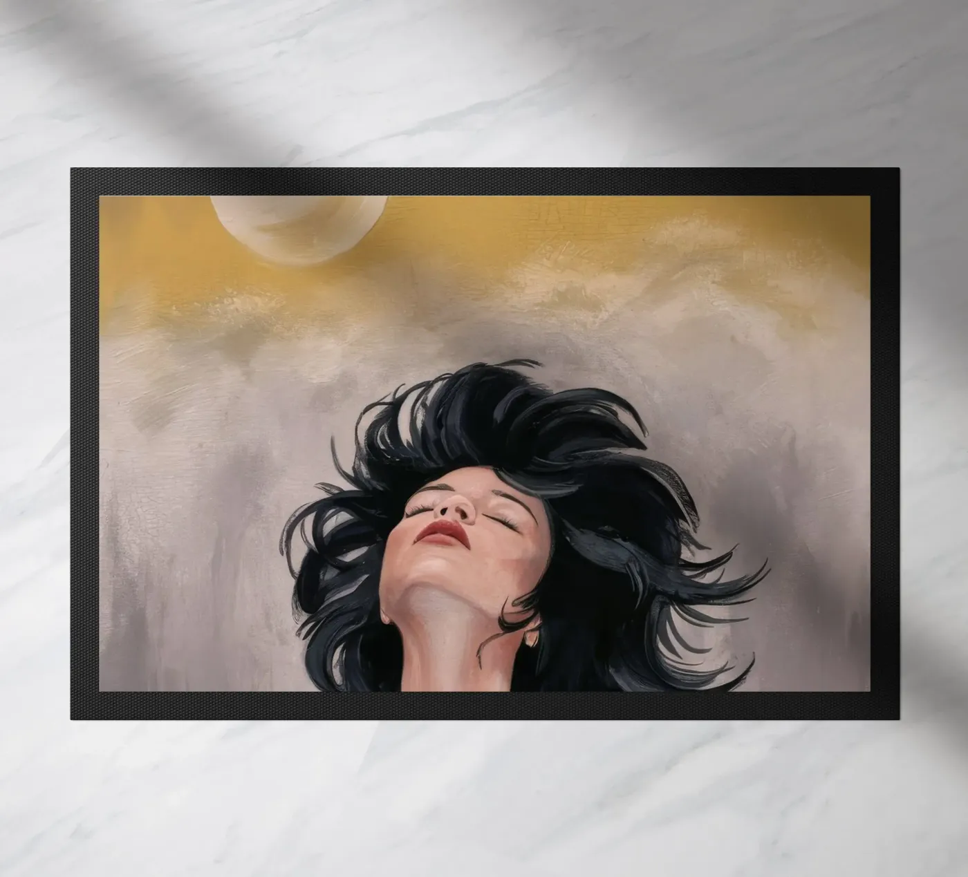 Celestial Wind Gaze doormat by Vivid Reverie