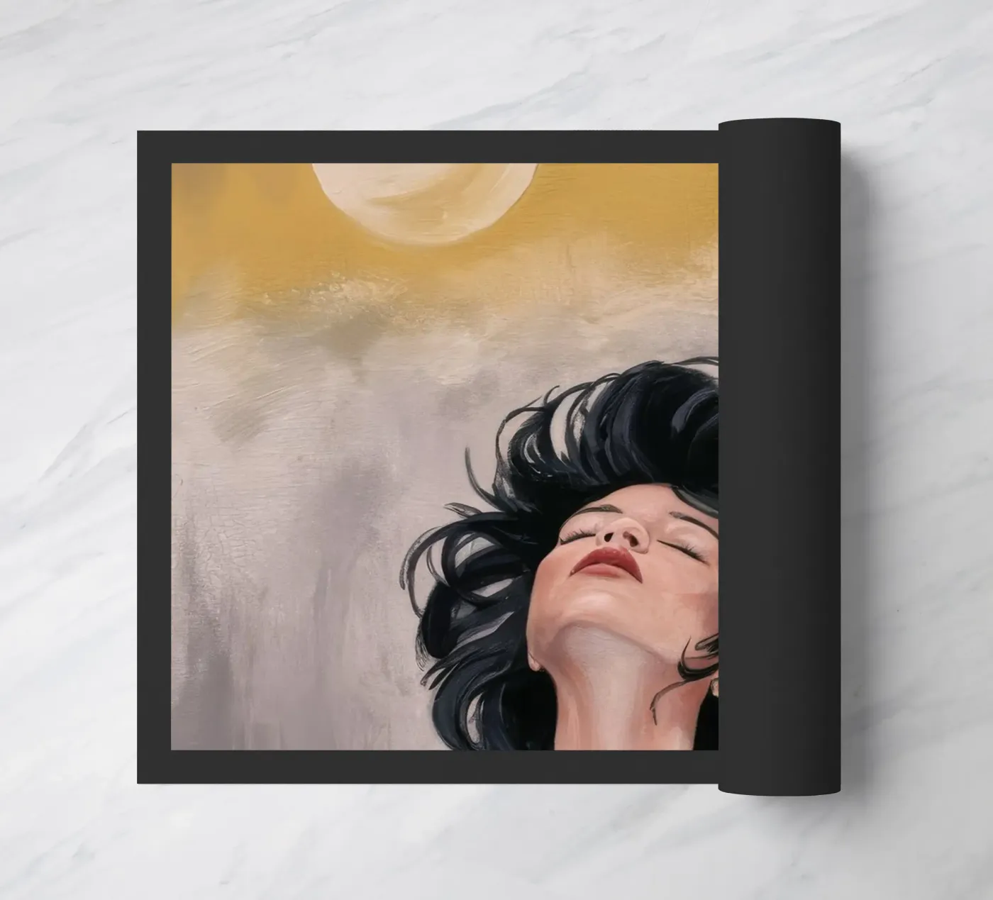 Celestial Wind Gaze doormat by Vivid Reverie