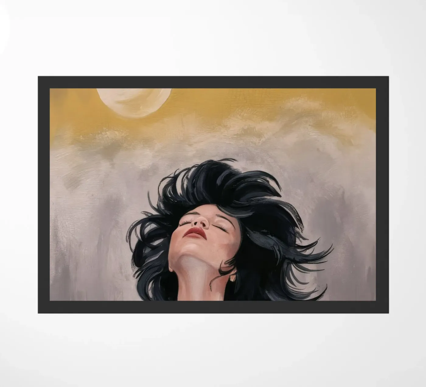 Celestial Wind Gaze doormat by Vivid Reverie