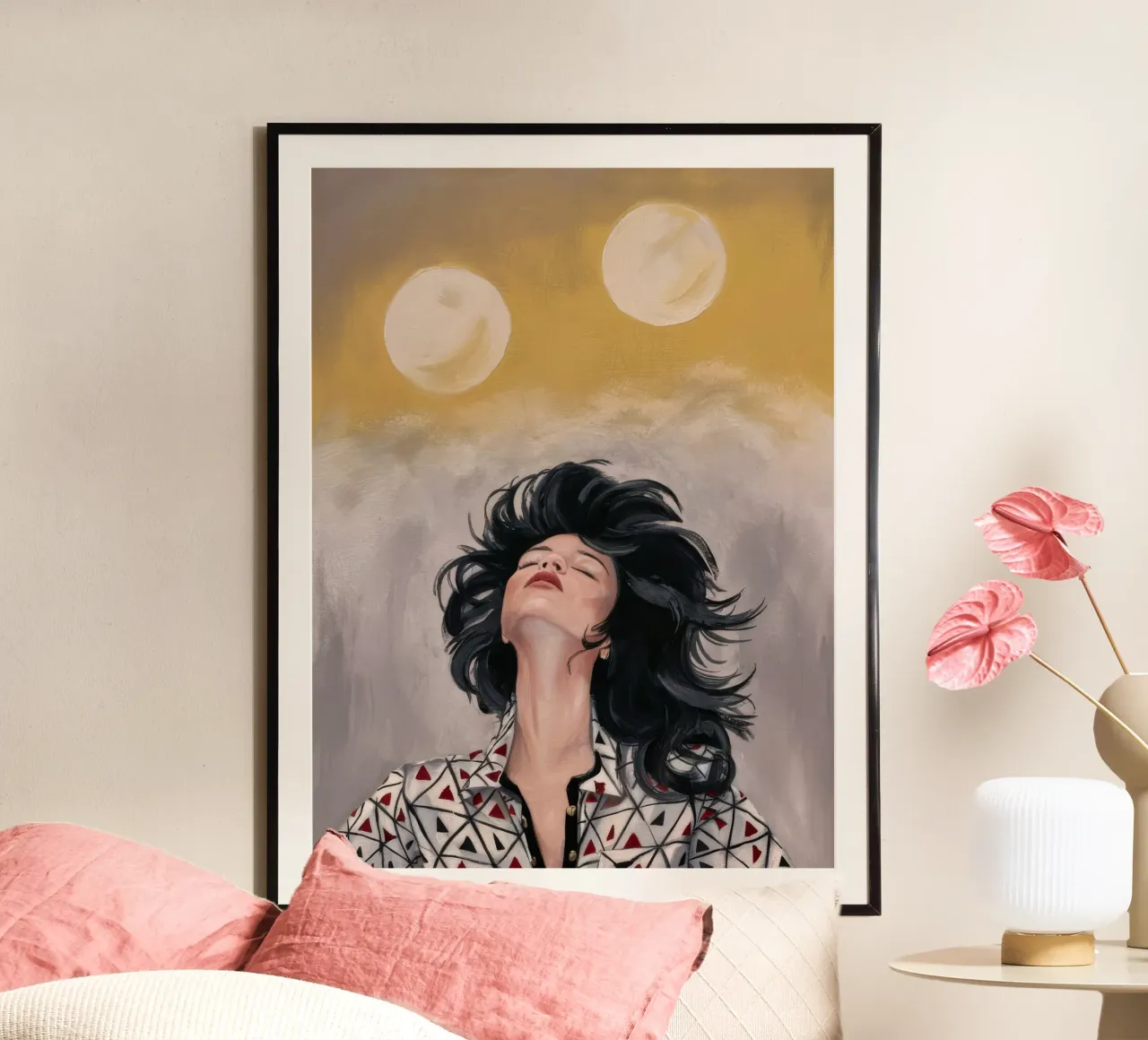 Hemelse Windblik poster van Vivid Reverie