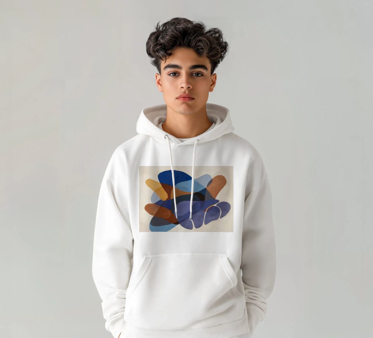 Notturno Pebble Drift felpa con cappuccio da Vivid Reverie