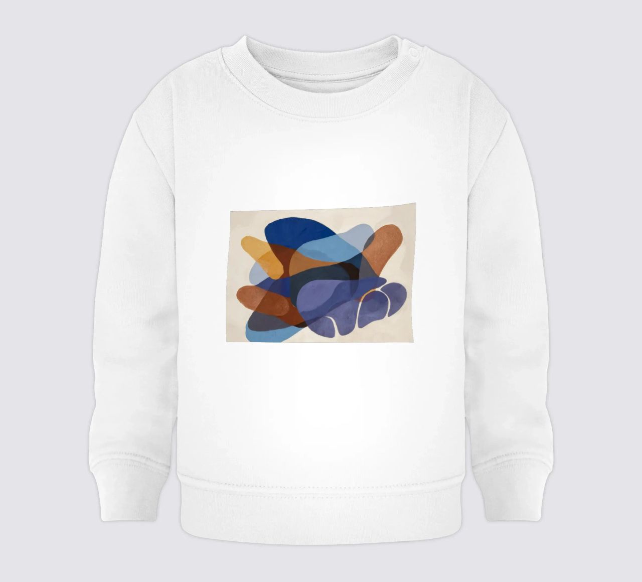 Notturno Pebble Drift felpa neonato da Vivid Reverie