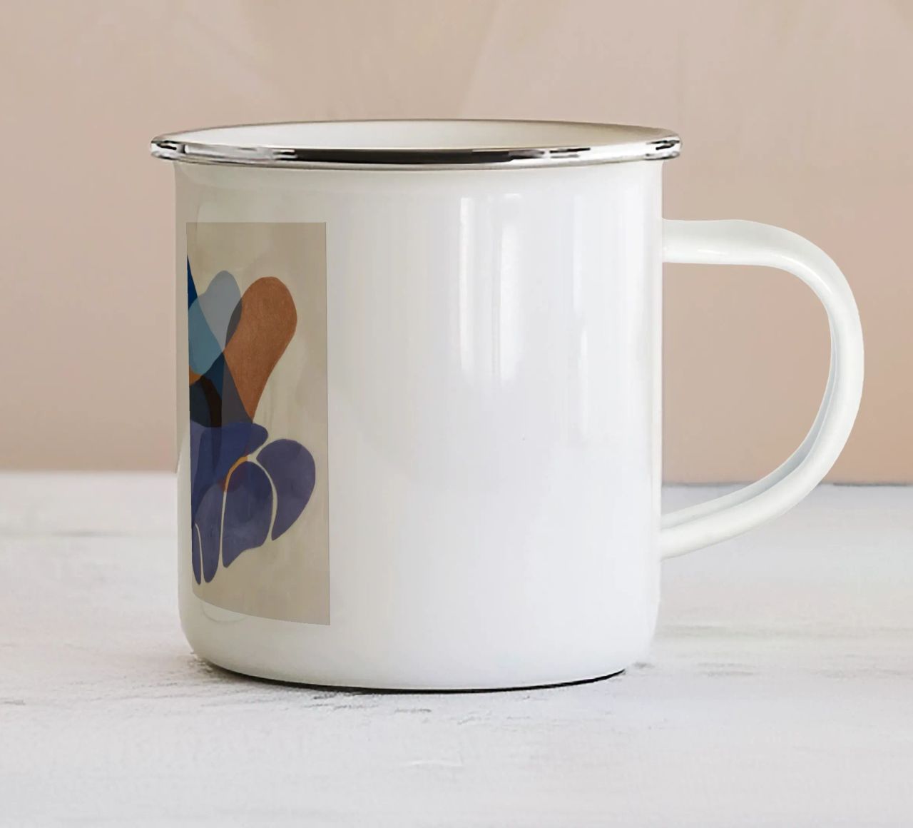 Notturno Pebble Drift tazza in smalto da Vivid Reverie