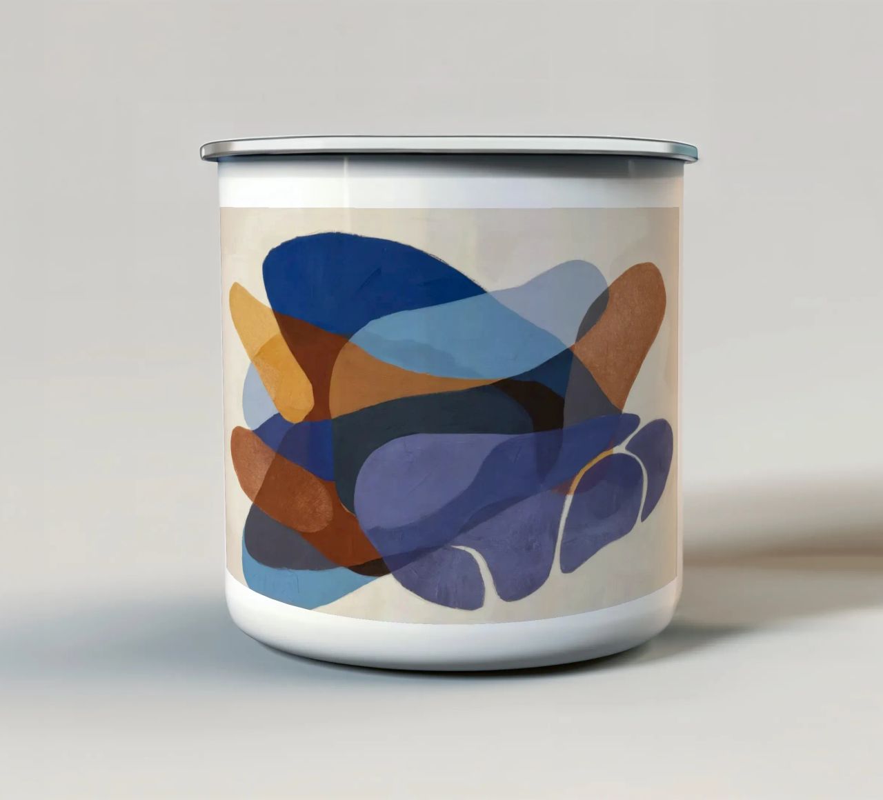 Notturno Pebble Drift tazza in smalto da Vivid Reverie