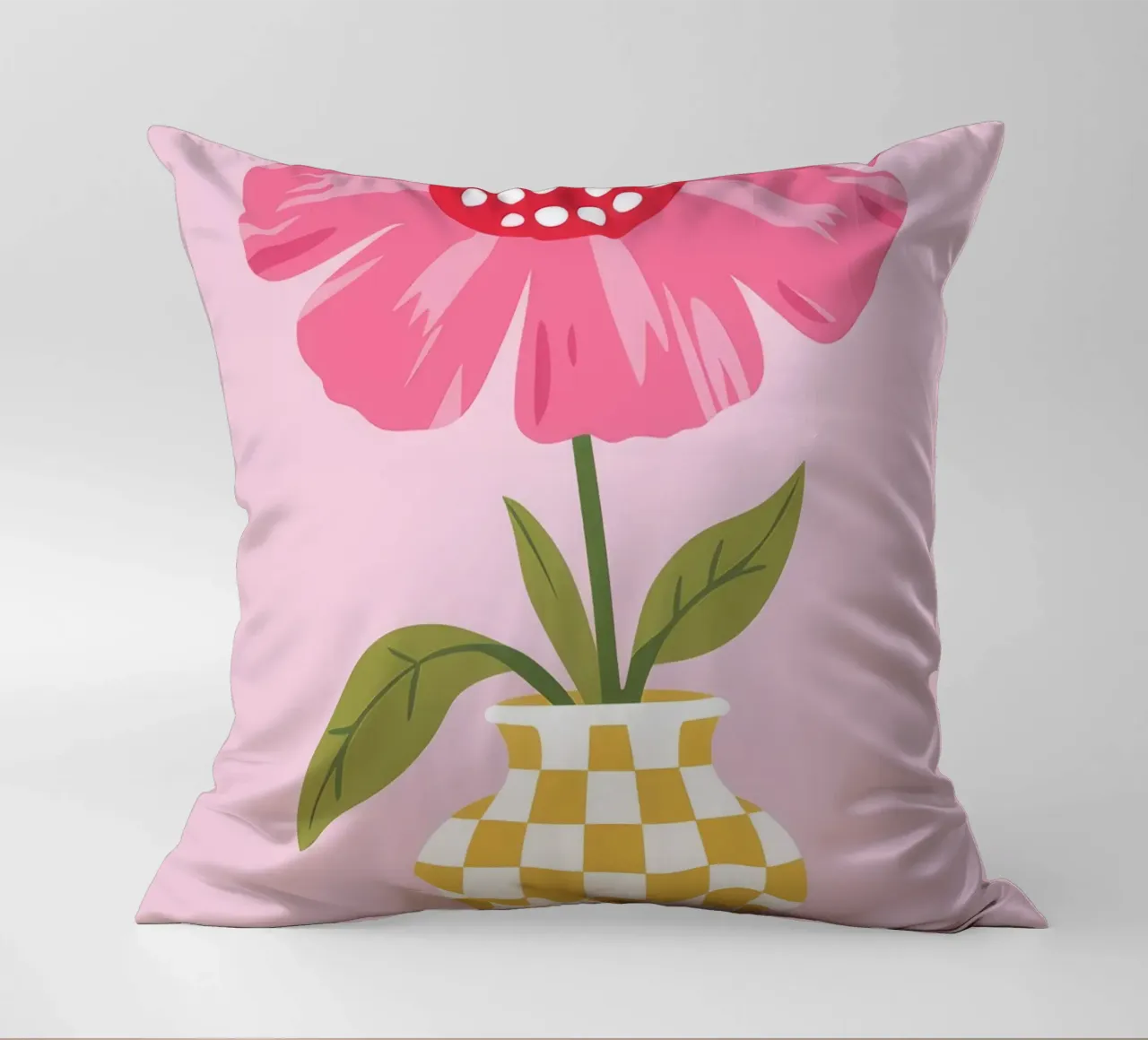Petalo Pop a scacchi cuscino da Moonlite Desire