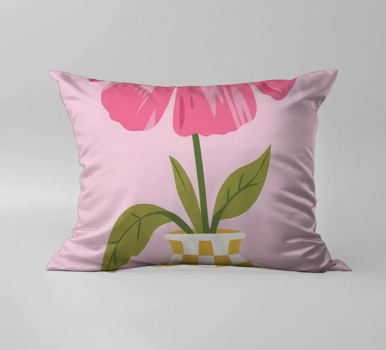 Petalo Pop a scacchi cuscino da Moonlite Desire