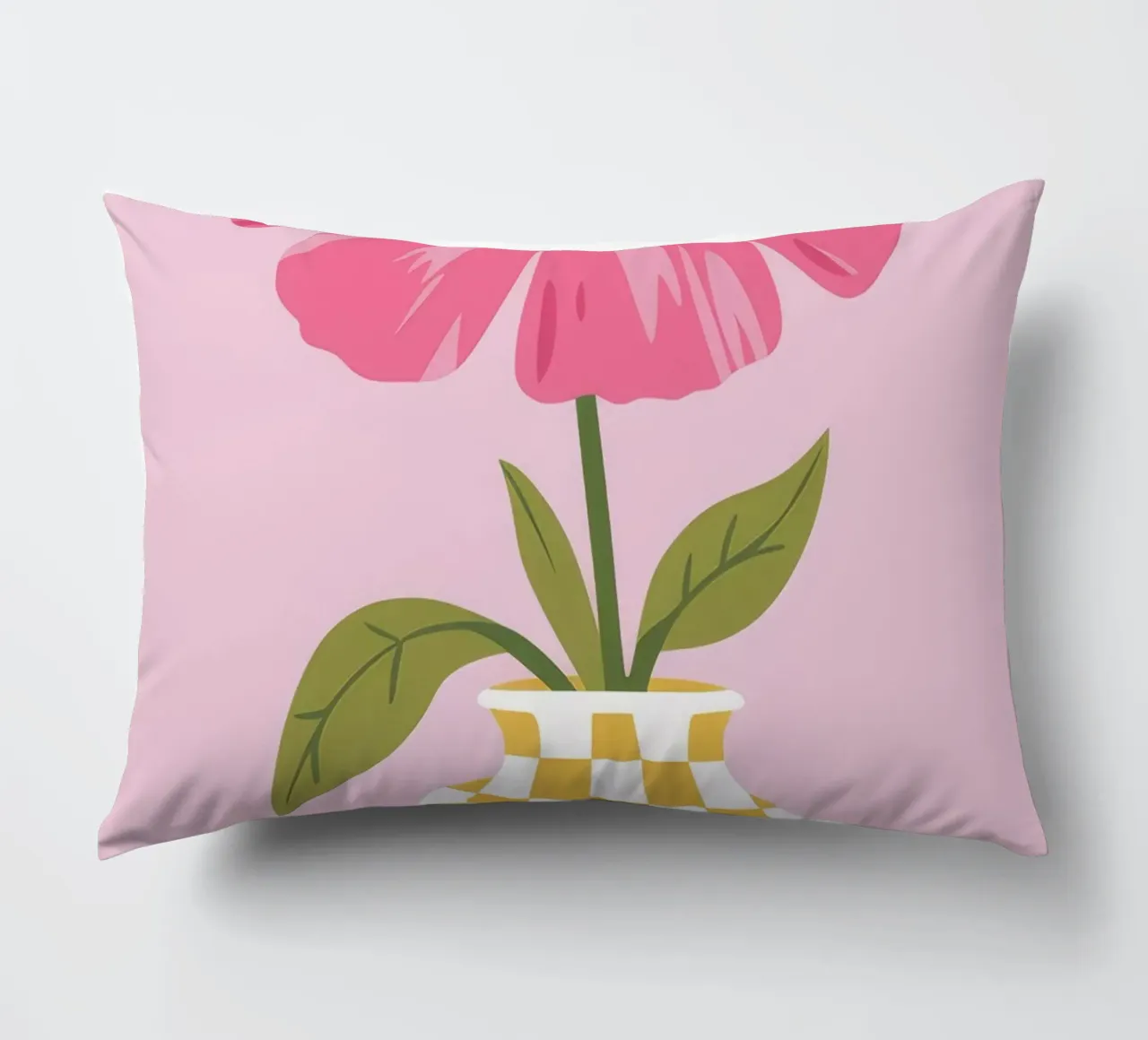 Petalo Pop a scacchi cuscino da Moonlite Desire