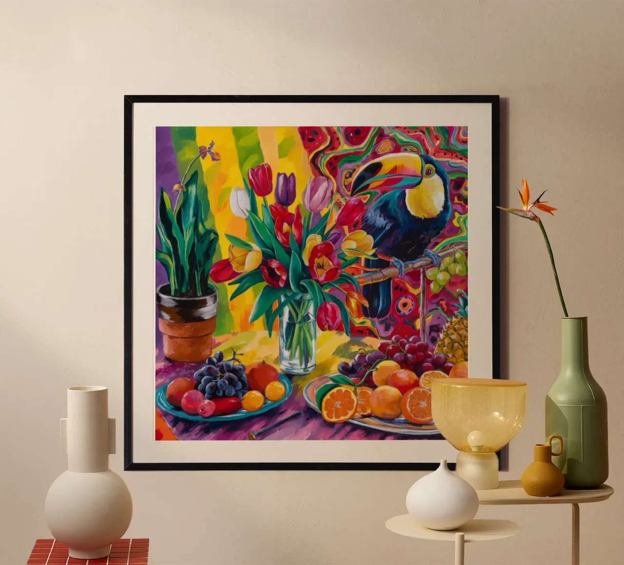 Abbondanza di velluto cremisi poster da Lush Essence